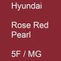 Preview: Hyundai, Rose Red Pearl, 5F / MG.